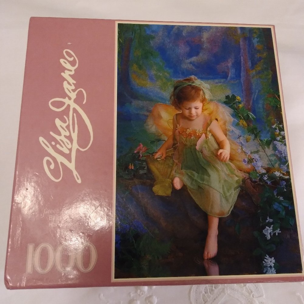Lisa Jane Green Fairy Toe 1000pc Puzzle